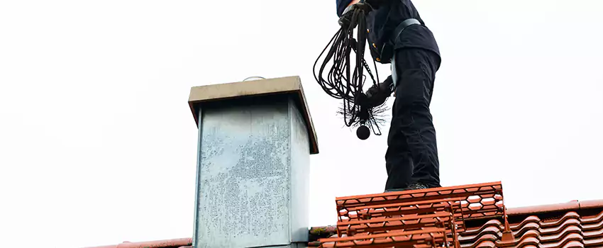 Chimney Brush Cleaning in North Bay Shore, New York