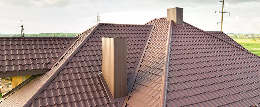Residential Chimney Flashing Restoration in North Bay Shore, NY