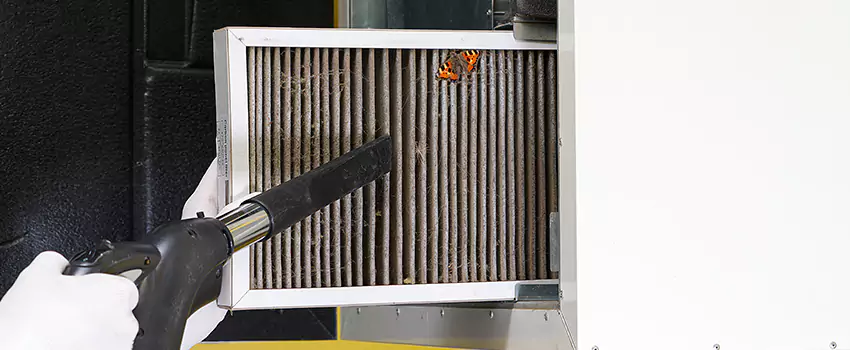 Clogged Air Duct Cleaning Process in North Bay Shore, NY