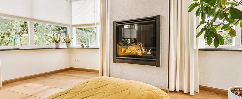 Residential Fireplace Ceramic Glass Installation in North Bay Shore, NY