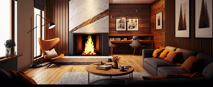 Fireplace Design Ideas in North Bay Shore, NY