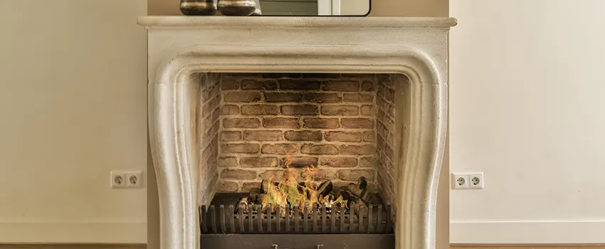Vintage-style Fireplace Redesign in North Bay Shore, New York