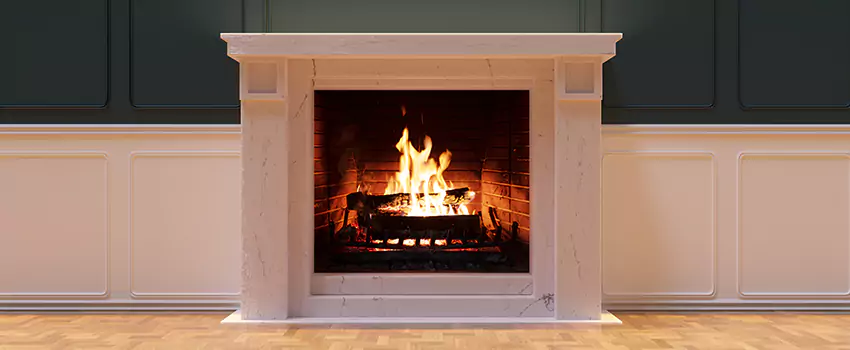 Open Flame Wood-Burning Fireplace Installation Services in North Bay Shore, New York