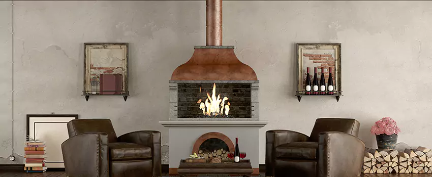 Thelin Hearth Products Providence Pellet Insert Fireplace Installation in North Bay Shore, NY
