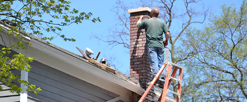 himney Crown Repair in North Bay Shore, New York