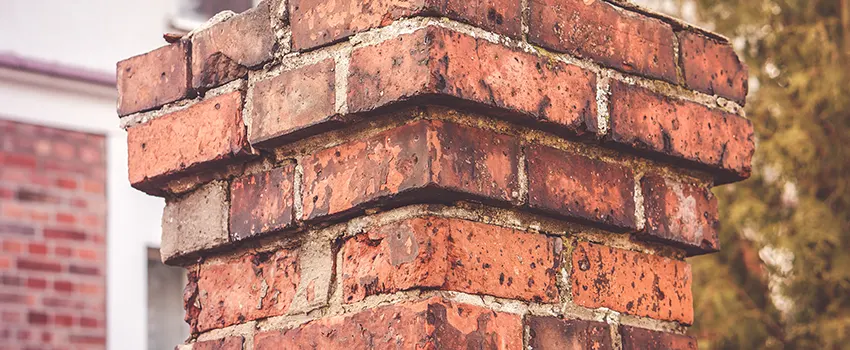 Cracked Chimney Bricks Repair Cost in North Bay Shore, New York